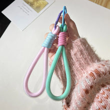 Load image into Gallery viewer, Mesh Mobile Phone Rope Lanyard Keychain Decorative Cord Accessories Wrist Strap
