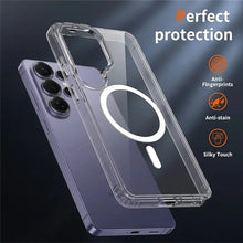 Load image into Gallery viewer, Crystal Clear Transparent Acrylic Phone Case for Samsung S26 S25 S24 S23 S22 S21 Ultra Plus FE for Magsafe Cases Accessories

