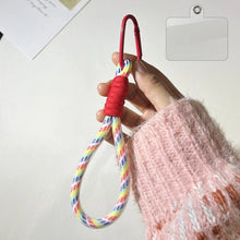 Load image into Gallery viewer, Mesh Mobile Phone Rope Lanyard Keychain Decorative Cord Accessories Wrist Strap
