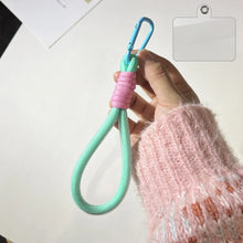 Load image into Gallery viewer, Mesh Mobile Phone Rope Lanyard Keychain Decorative Cord Accessories Wrist Strap
