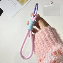 Load image into Gallery viewer, Mesh Mobile Phone Rope Lanyard Keychain Decorative Cord Accessories Wrist Strap
